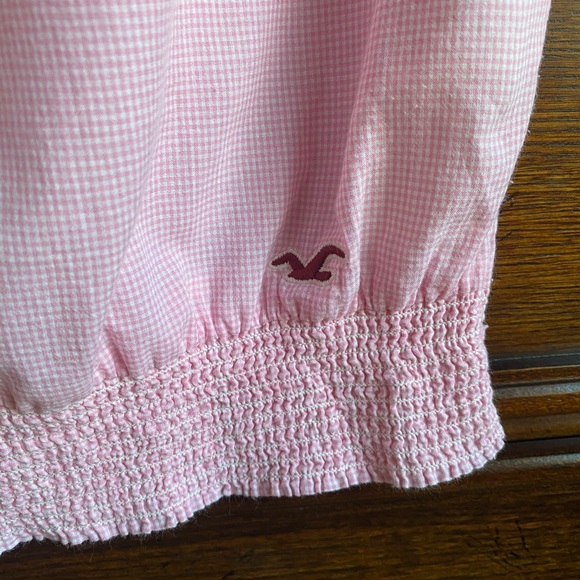 Hollister Pink Floral Blouse - Picture 5 of 7